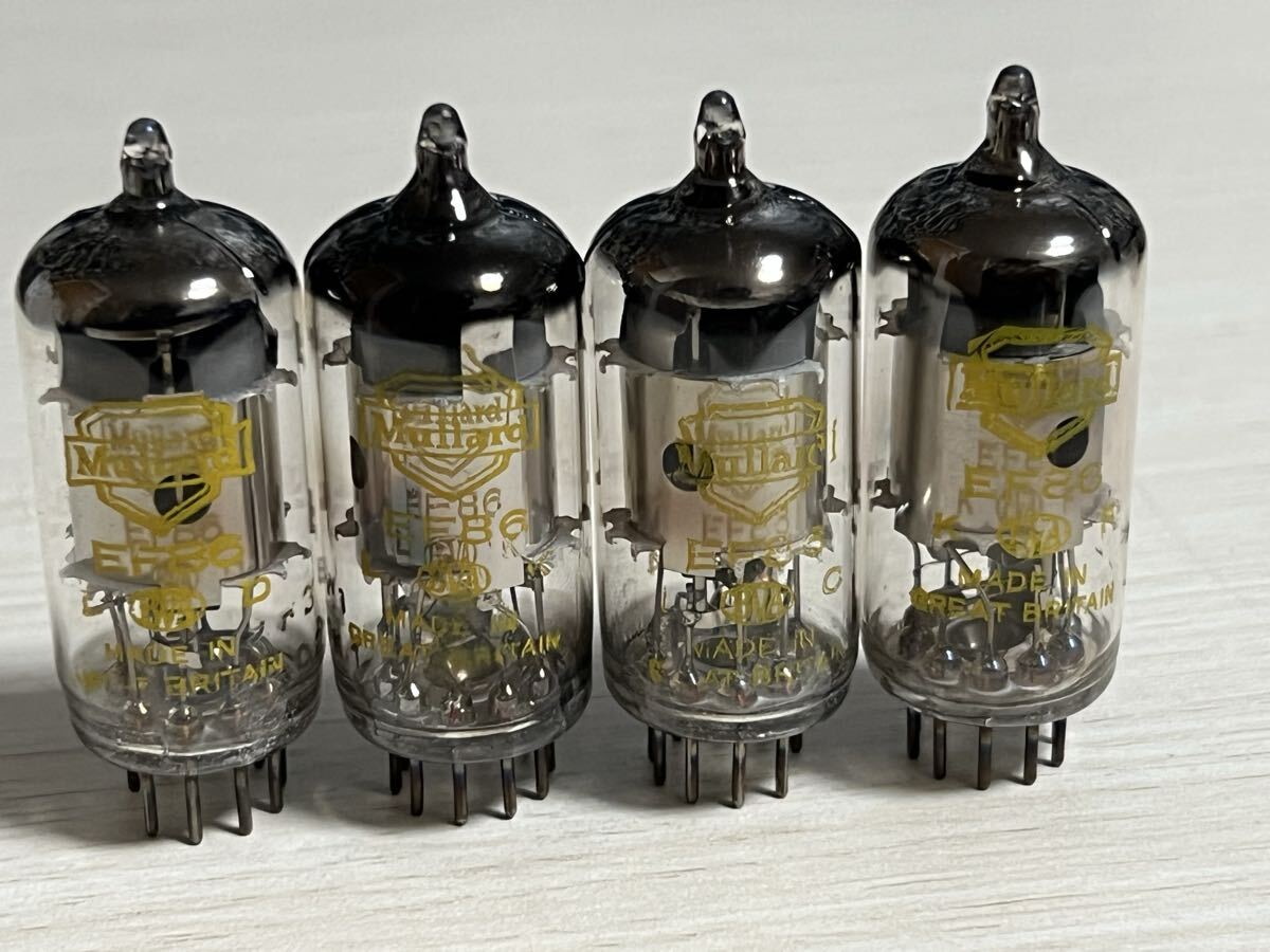 Yahoo!オークション -「mullard ef86」(真空管) (真空管アンプ)の落札