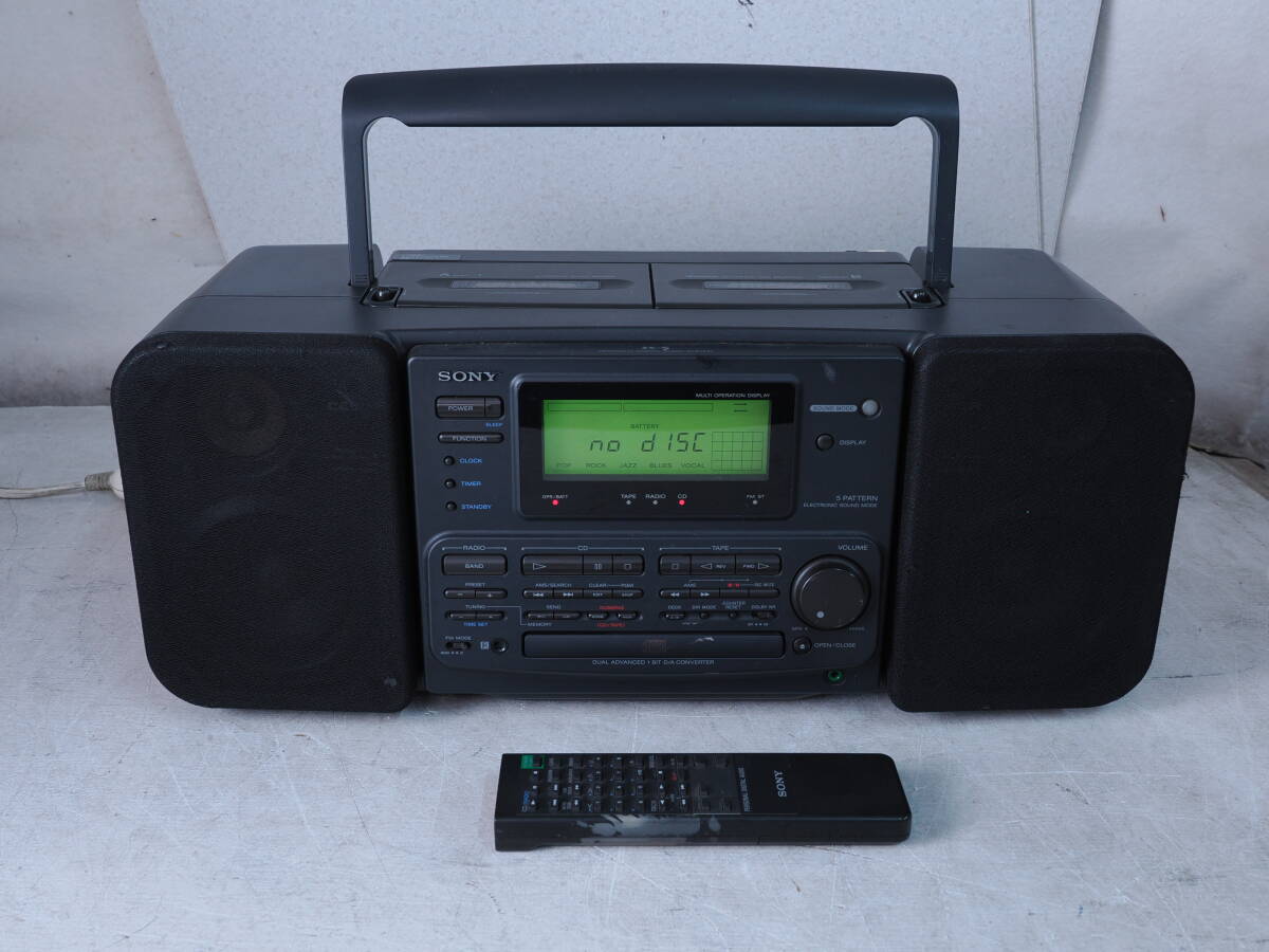 Yahoo!オークション -「sony cdラジカセ zs-5」(カセットデッキ