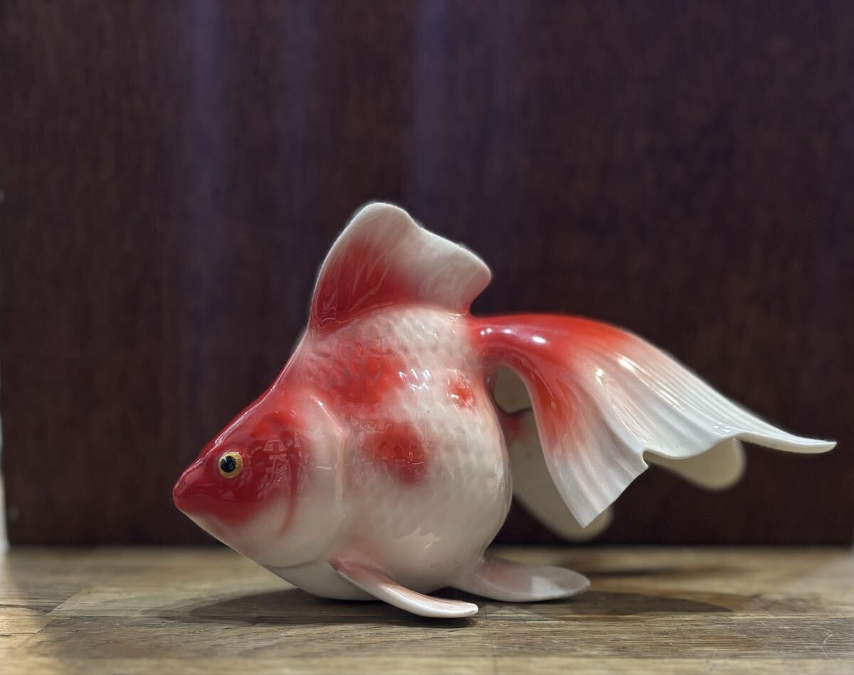 NORITAKE ノリタケ オールドノリタケ ボーンチャイナ 金魚 置物 Yahoo