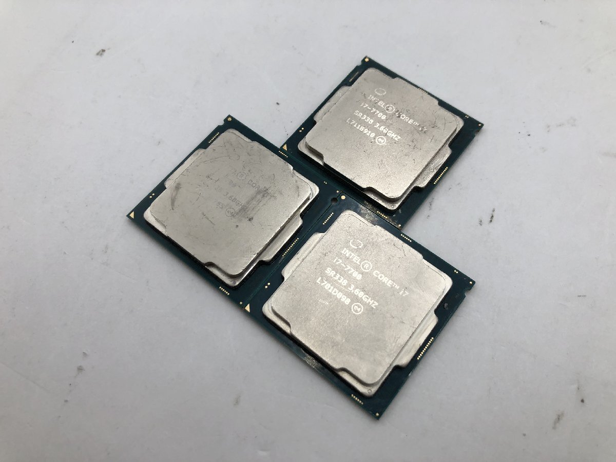core i7 7700 7個まとめ売り動作確認済み core i7 7700 7個まとめ