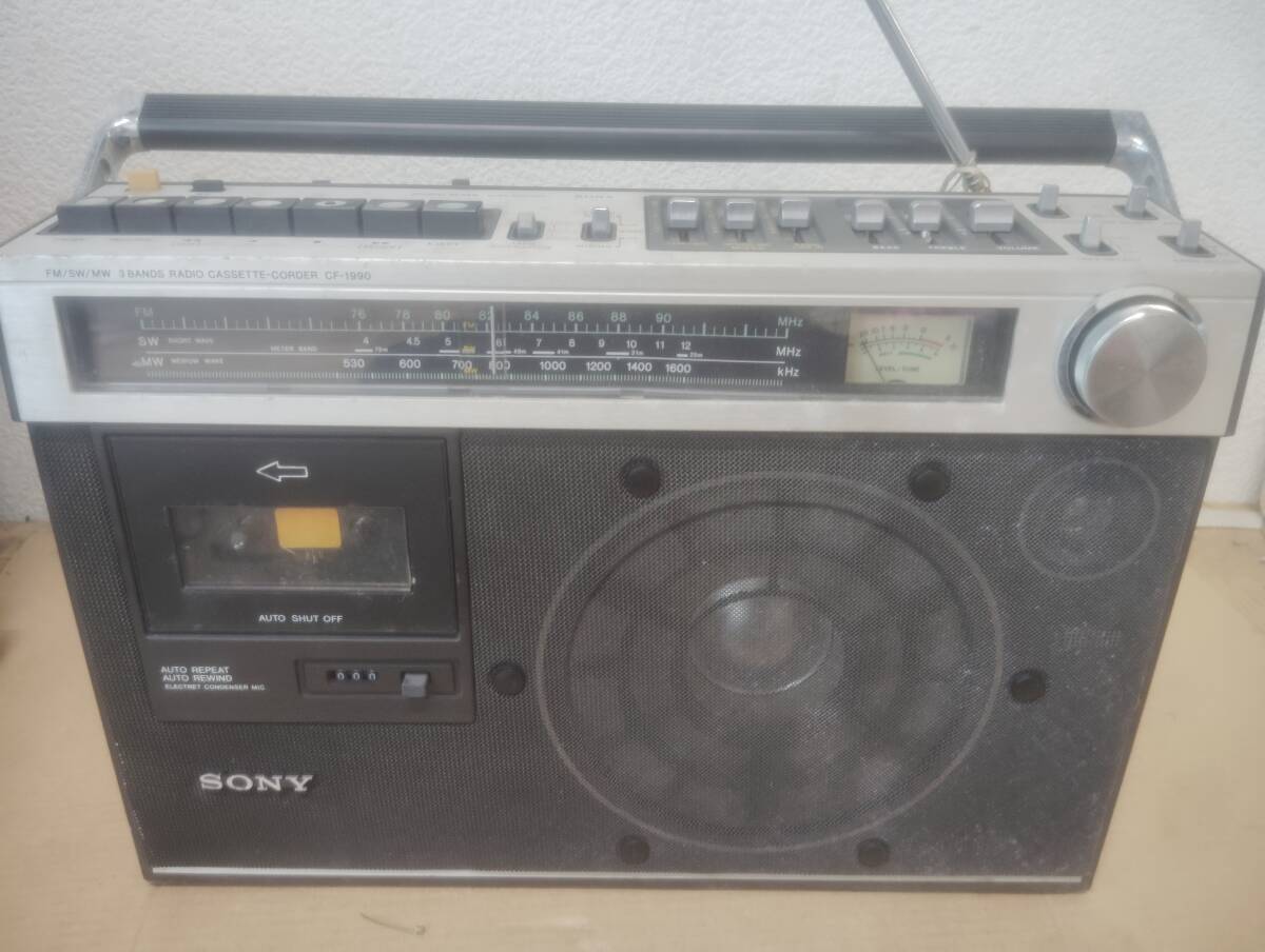 Yahoo!オークション -「sony cf-1990」(カセットデッキ) (オーディオ