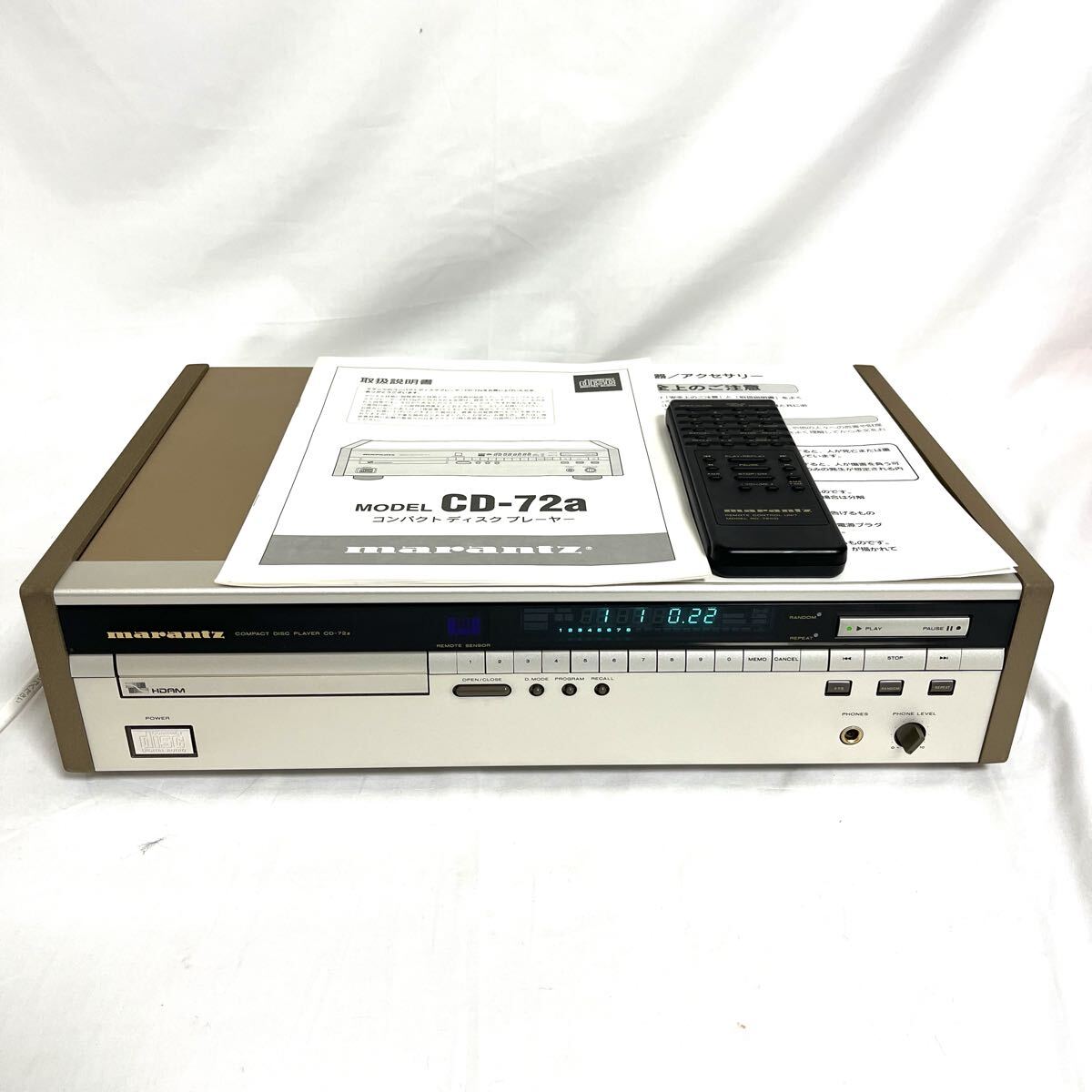 Yahoo!オークション -「marantz cd-72a」(オーディオ機器) の落札相場