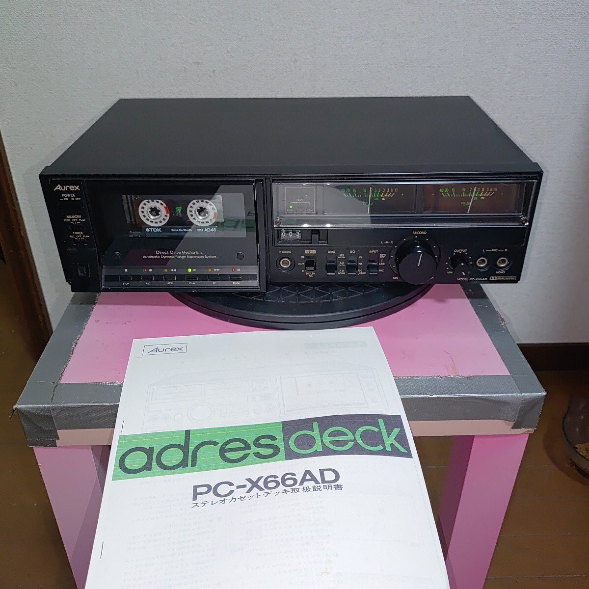 Yahoo!オークション - 「aurex pc-x66ad」オーディオ機器の落札相場