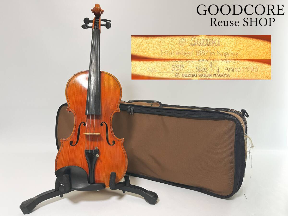 Yahoo!オークション -「スズキバイオリン 520」の落札相場・落札価格