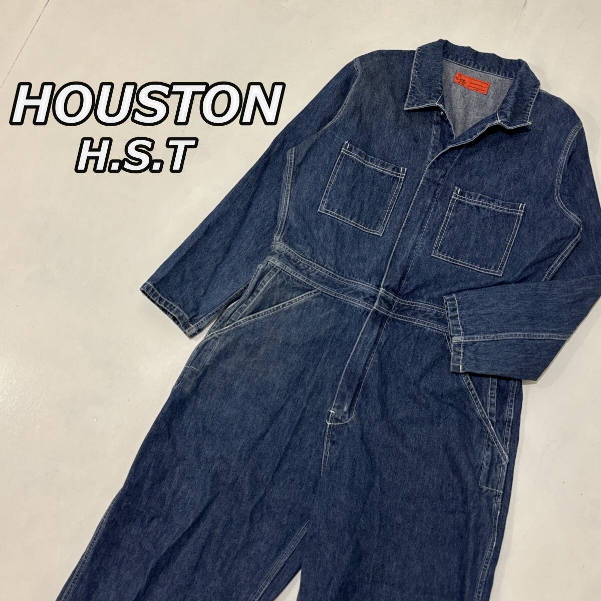 Yahoo!オークション -「houston」(オーバーオール) (メンズ