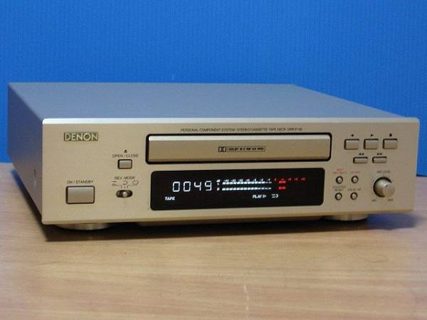 Yahoo!オークション -「denon f100 drr」(カセットデッキ) (オーディオ