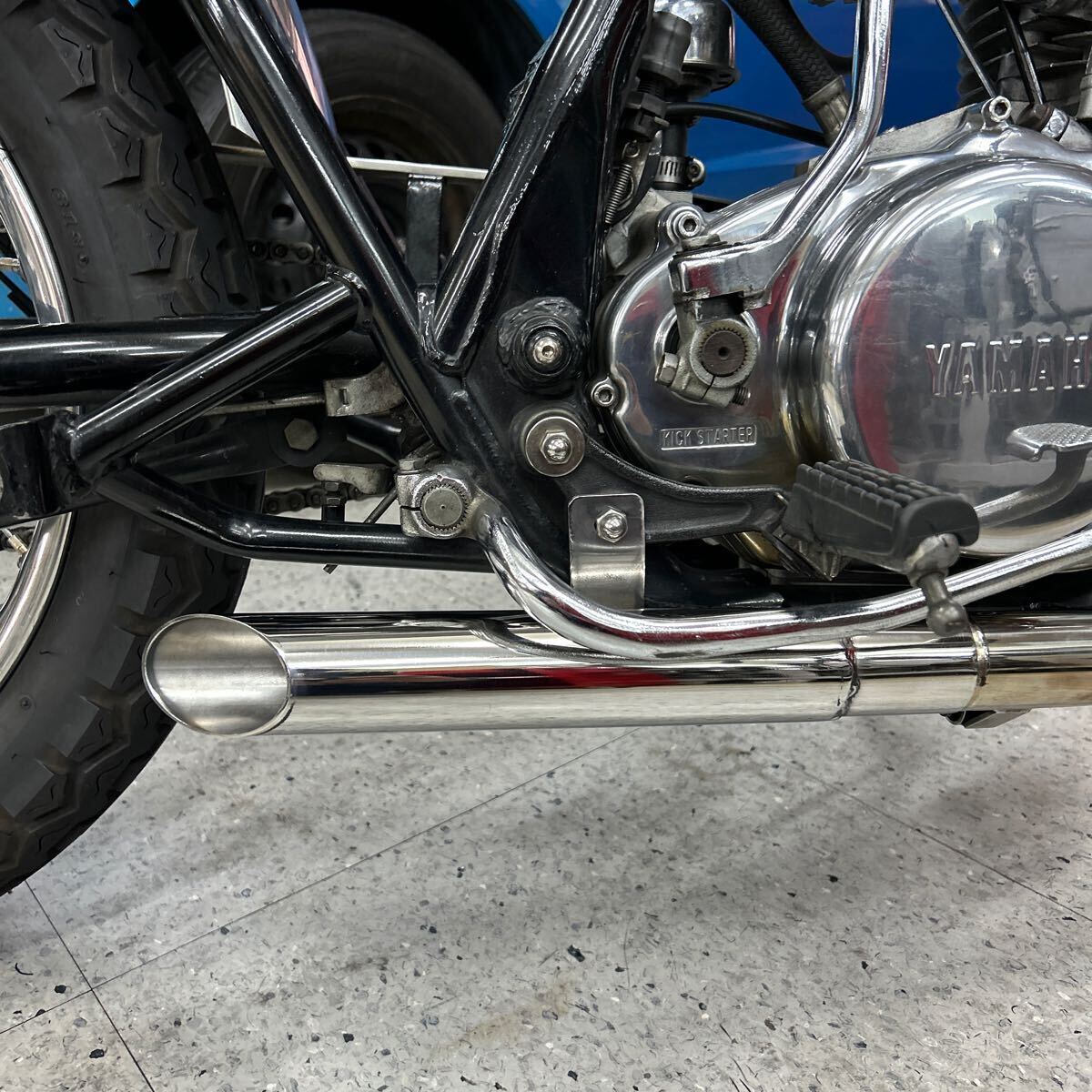 Yahoo!オークション -「sr400 スラッシュカット」(マフラー) (パーツ