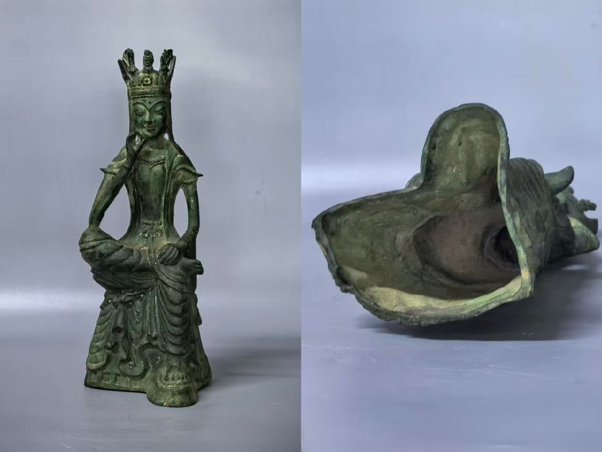 Yahoo!オークション -「(李朝」(仏像) (銅製)の落札相場・落札価格