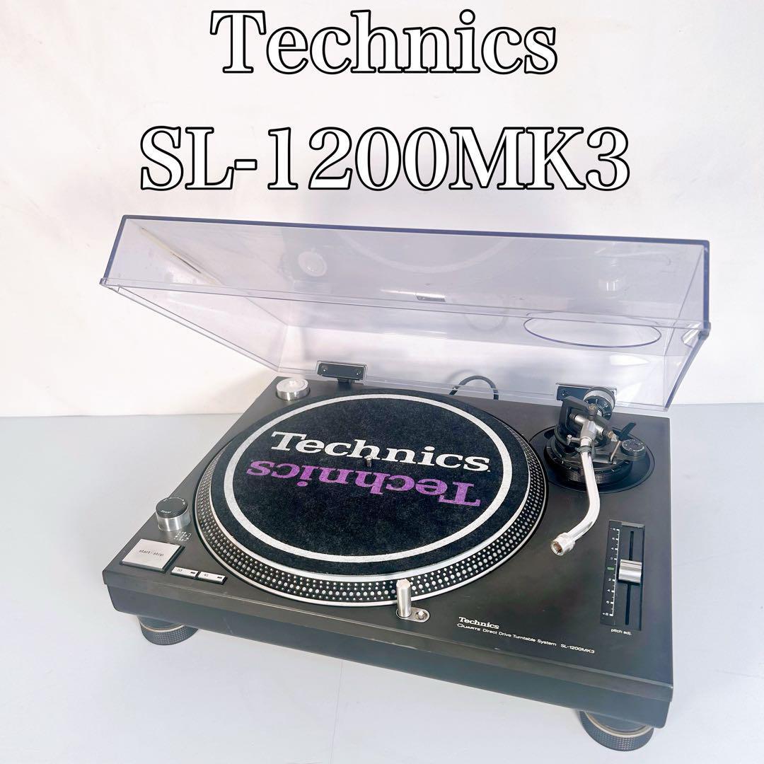 SL-1200MK3 ③ 通電・動作確認問題無し 音出し確認は説明文を要