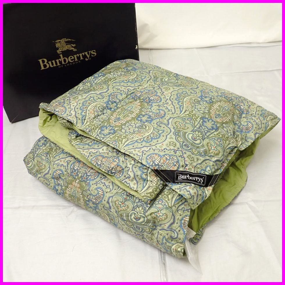 Yahoo!オークション -「羽毛肌掛けふとん」(バーバリー) (は)の落札