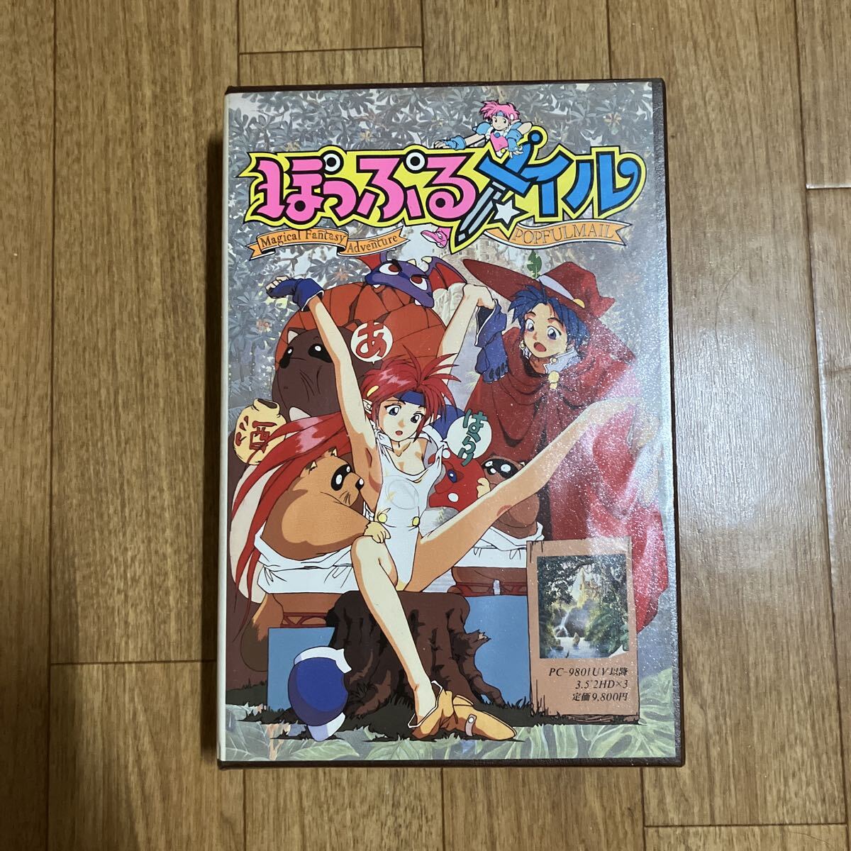 Yahoo!オークション -「ぽっぷるメイル」(PC-98) (パッケージ版)の落札