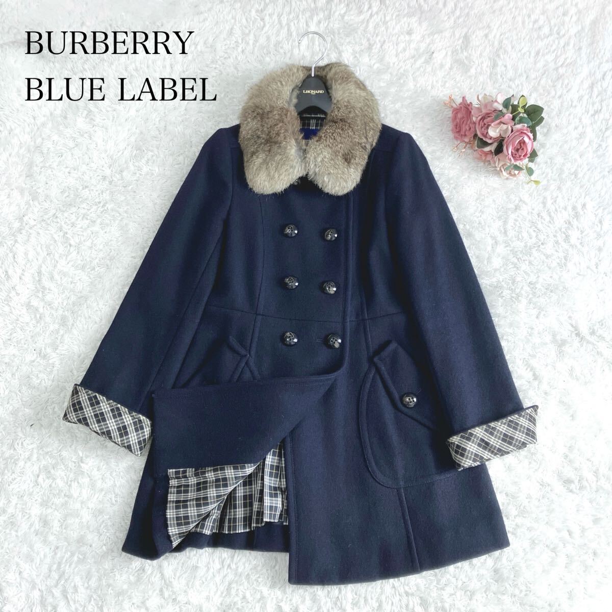 Yahoo!オークション -「バーバリー pコート」(Sサイズ) (コート)の落札