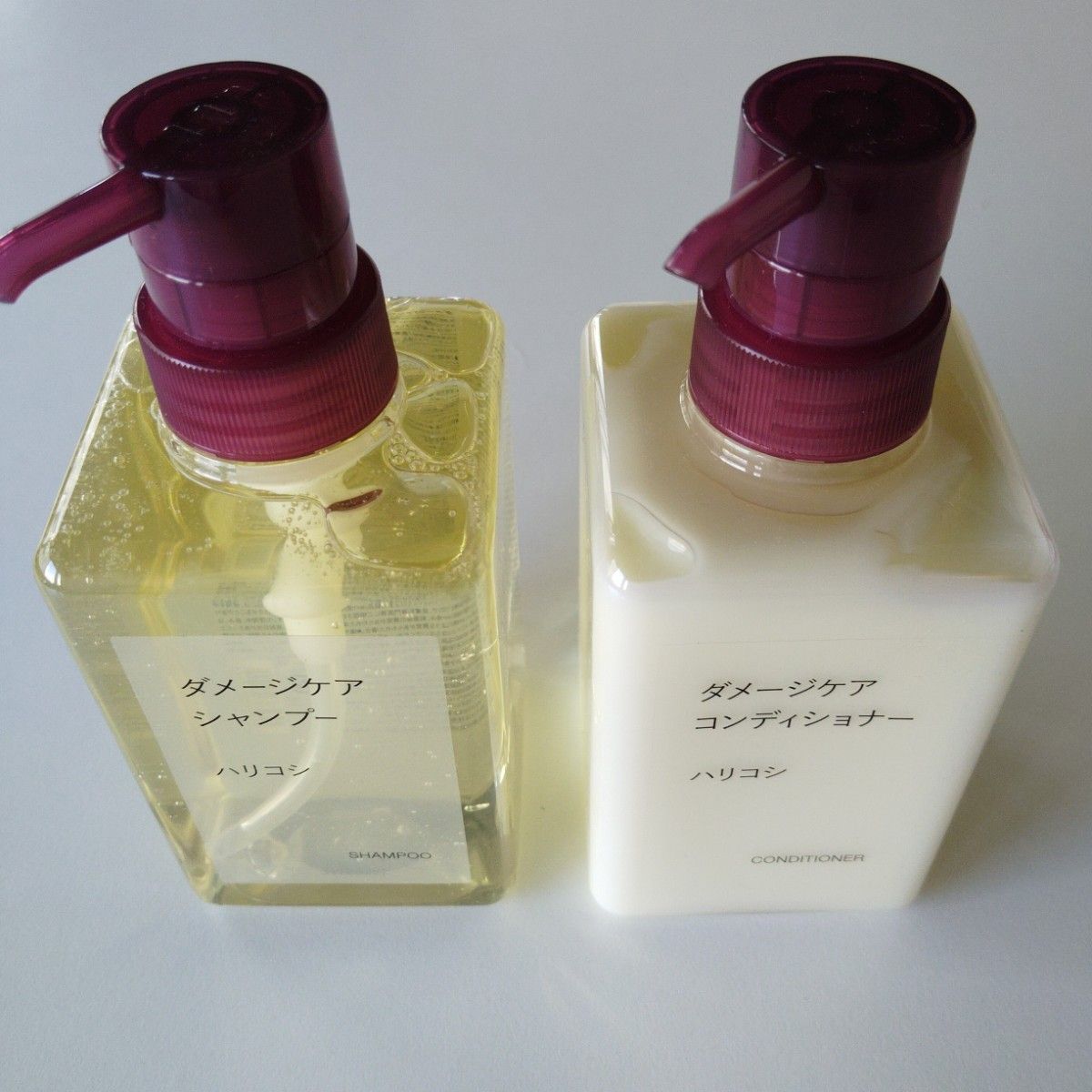 無印良品 シャンプー リニューアル前ハリコシ6個 ダメージケア