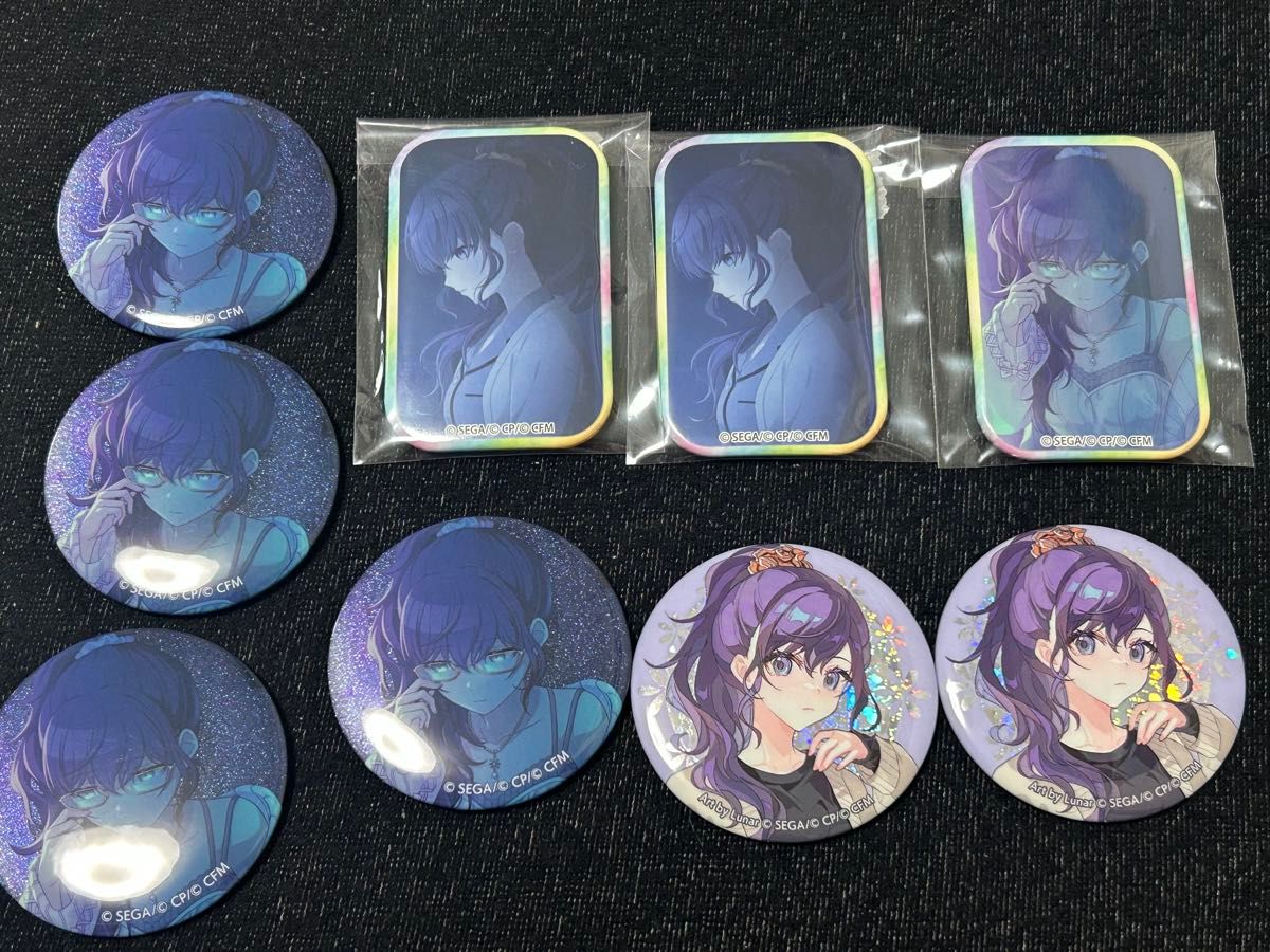 プロセカ グリッター缶バッジ 47a 48a 朝比奈まふゆ｜Yahoo!フリマ（旧