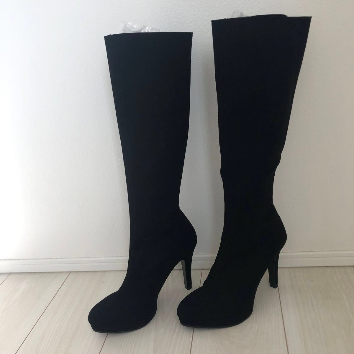 鈴木あみさんのプロデュースブランド スウェードロングブーツ｜Yahoo