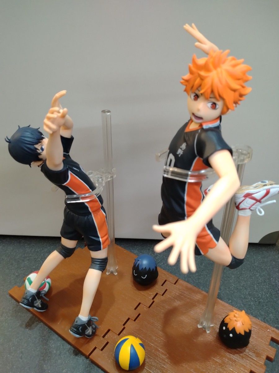 ハイキュー happyくじ A賞 日向翔陽 B賞 影山飛雄 フィギュア｜Yahoo