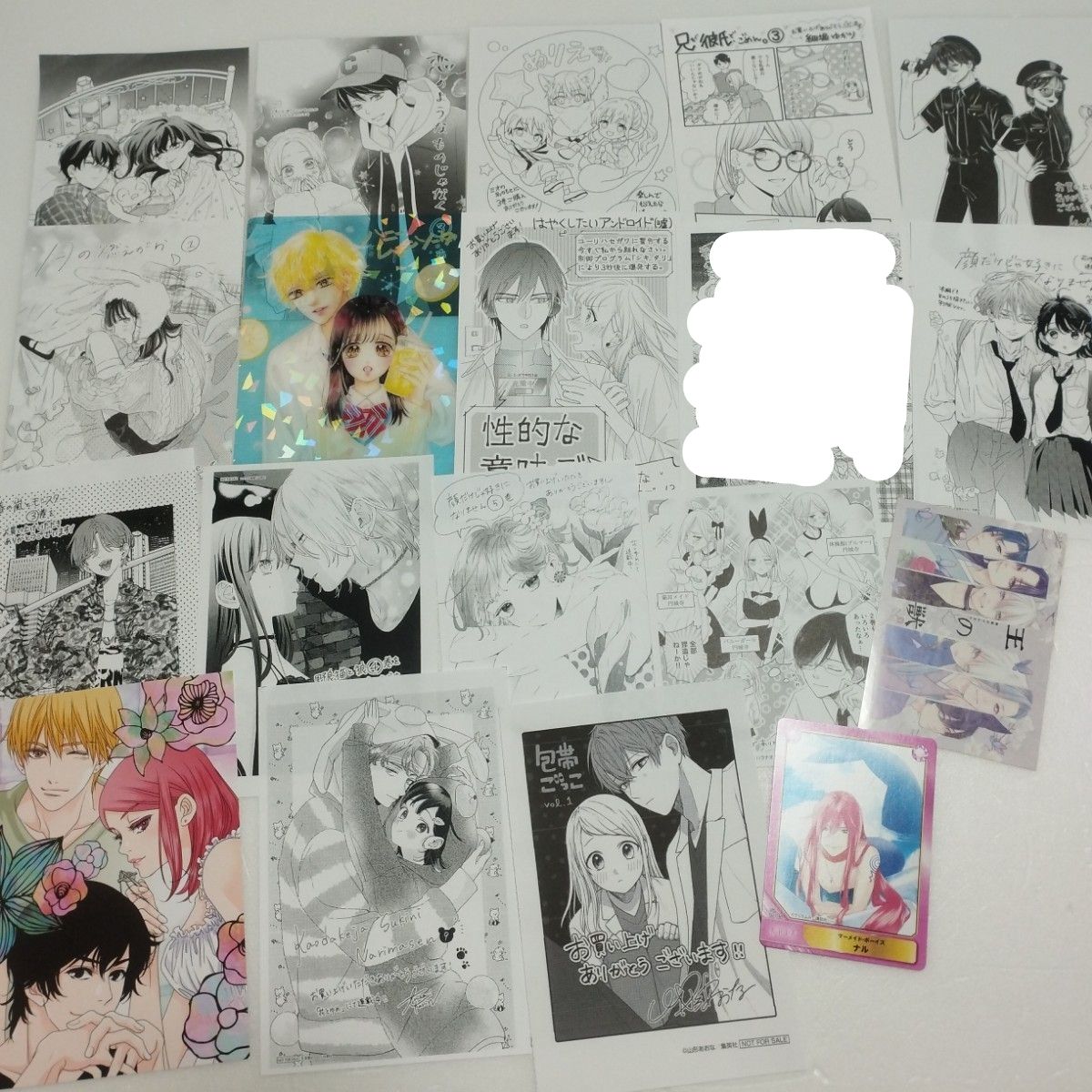 希少品】シメジシミュレーション 漫画 ポストカード イラストペーパー