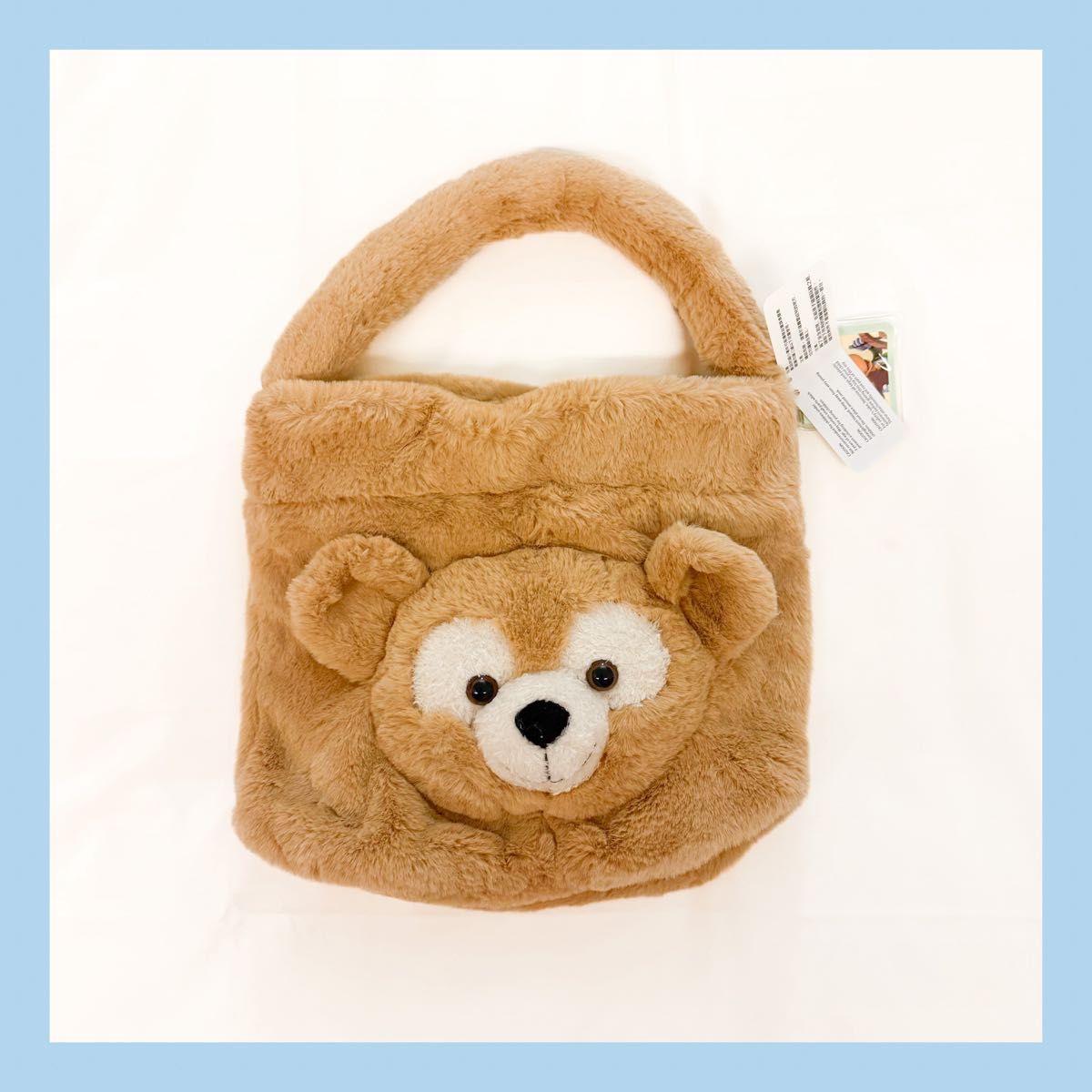 香港ディズニーランド ダッフィー エコバッグ シュパット Mサイズ