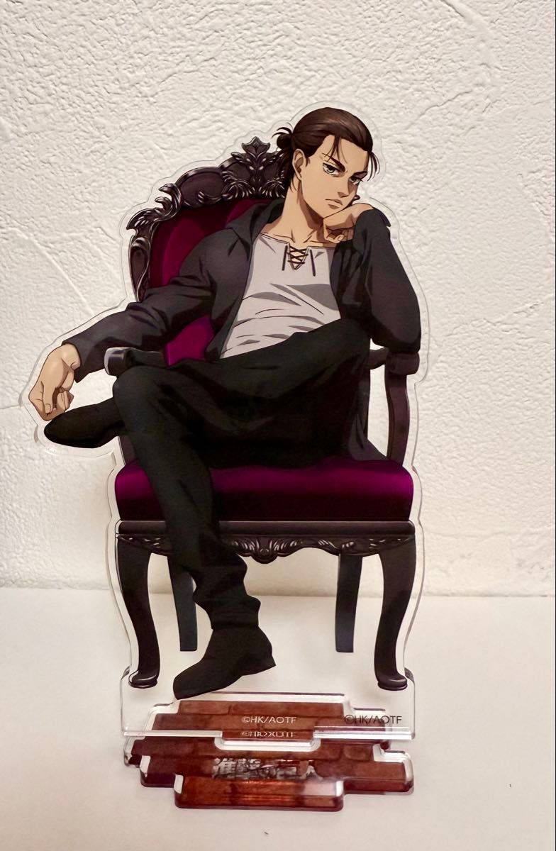 進撃の巨人 エレン キャラウムカフェ 等身 アクリルスタンド アクスタ