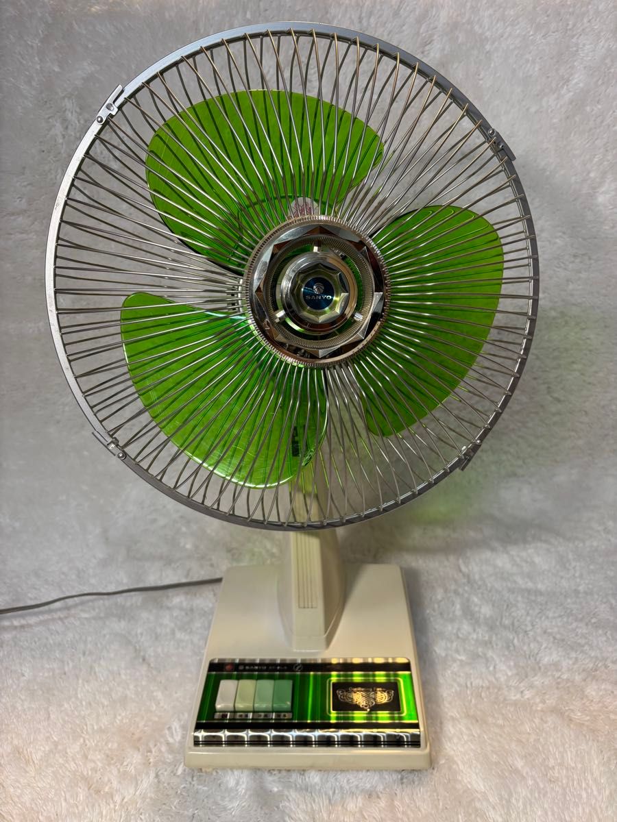 三菱 扇風機 30cm D30-K 卓上扇風 昭和レトロ レトロ扇風機 レトロ