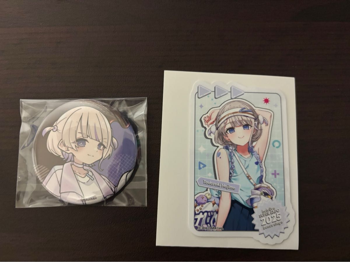 火威青 ReGLOSS 2nd Anniversary ホログラム缶バッジ ホロライブ