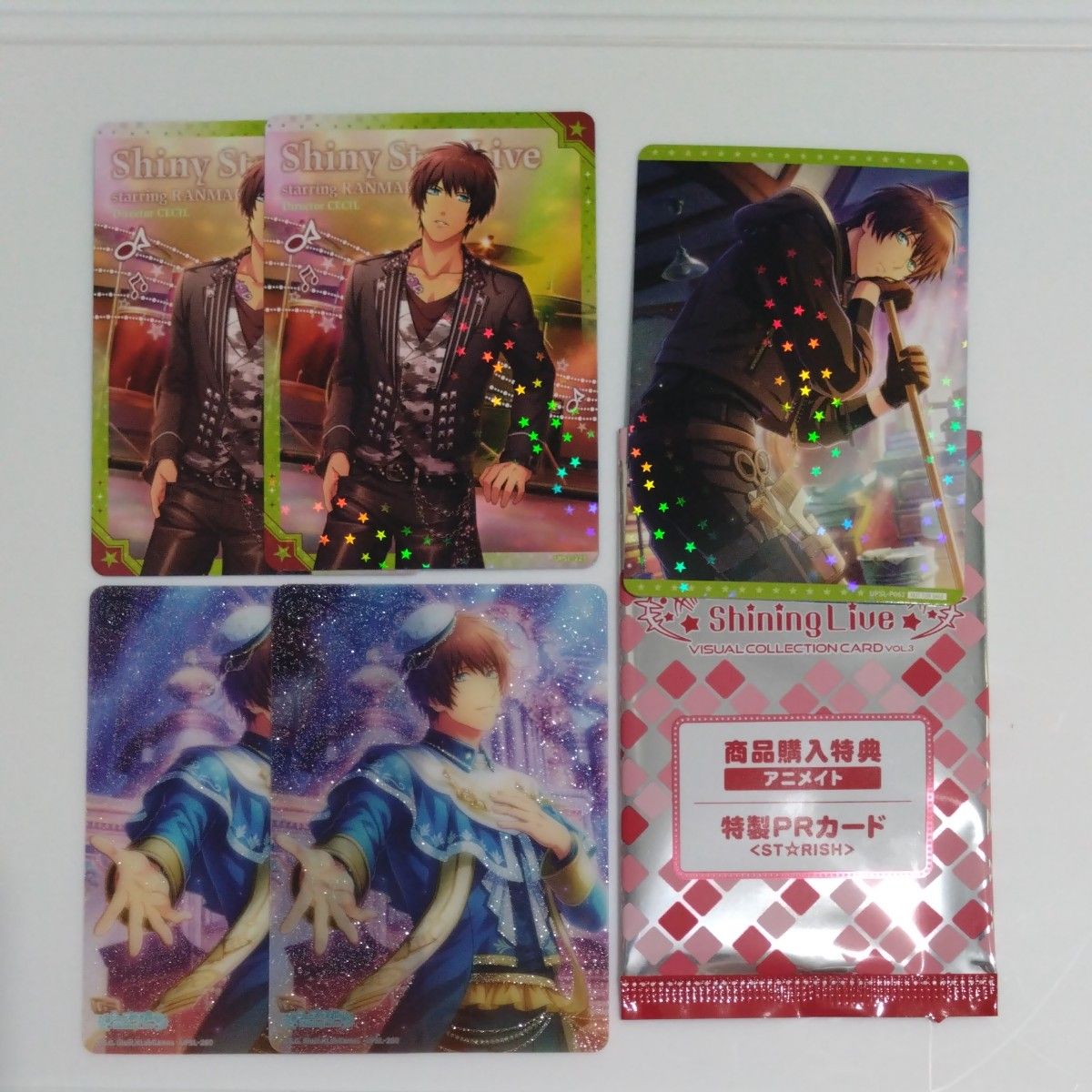 新品未開封】うたプリ シャニライ ビジュコレ カード Vol 4 BOX 2箱