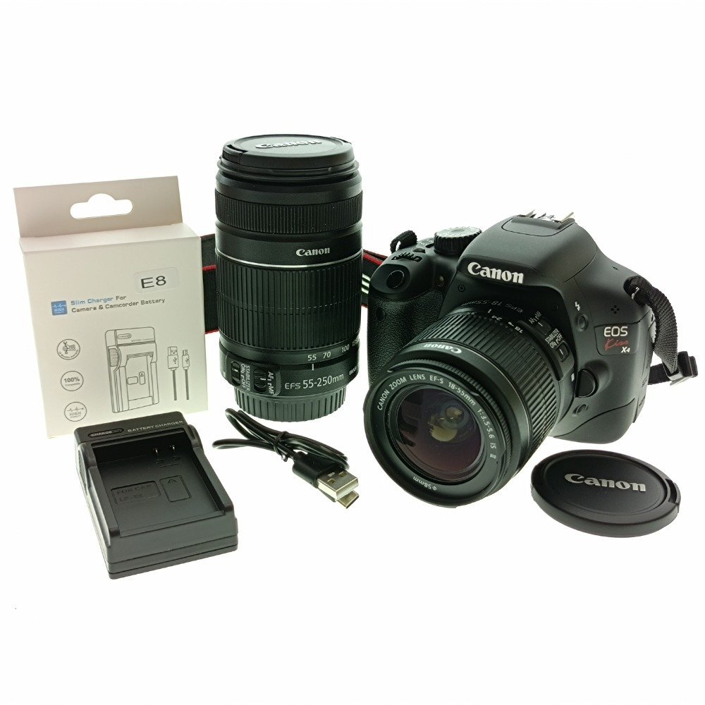 Yahoo!オークション -「canon eos kiss x4 ダブルズームキット」の落札