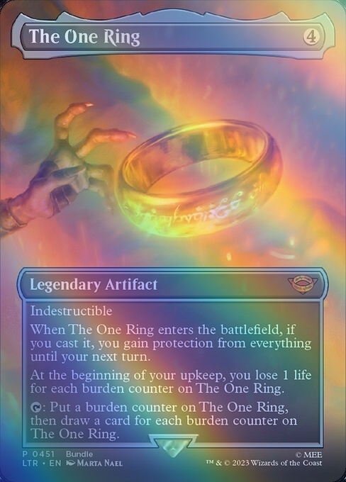 Yahoo!オークション -「mtg 一つの指輪」の落札相場・落札価格