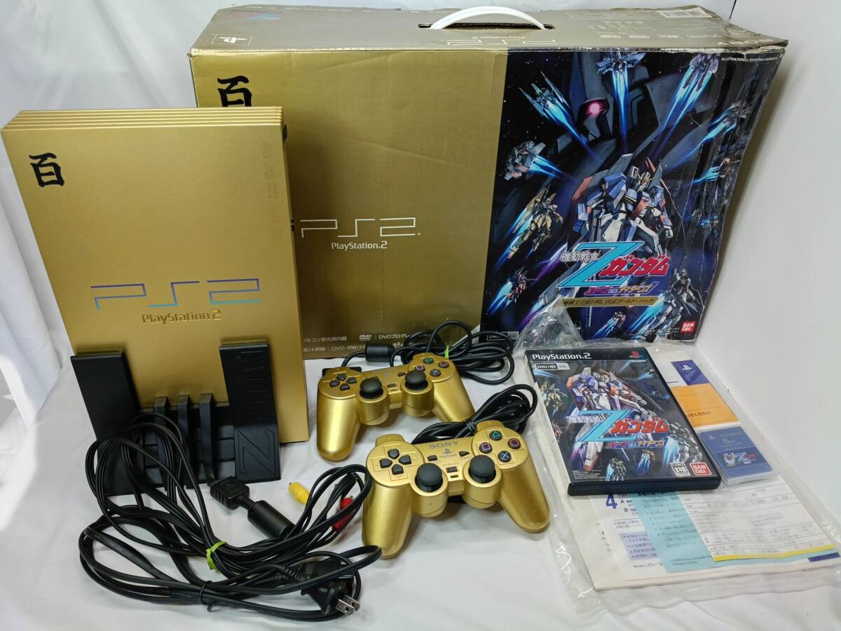 Yahoo!オークション -「ps2 百式ゴールド」(本体、アクセサリー