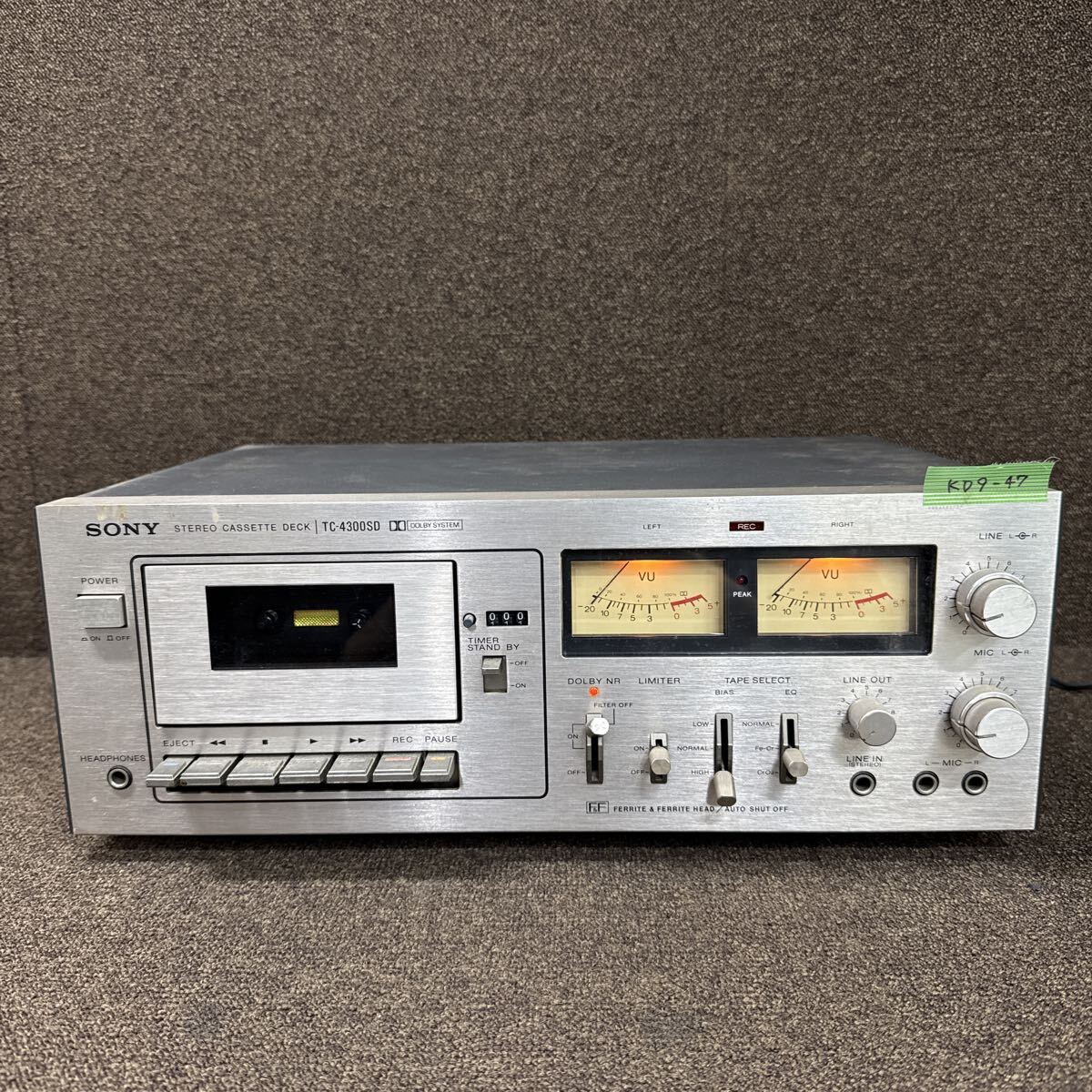Yahoo!オークション -「sony tc-4300sd」の落札相場・落札価格
