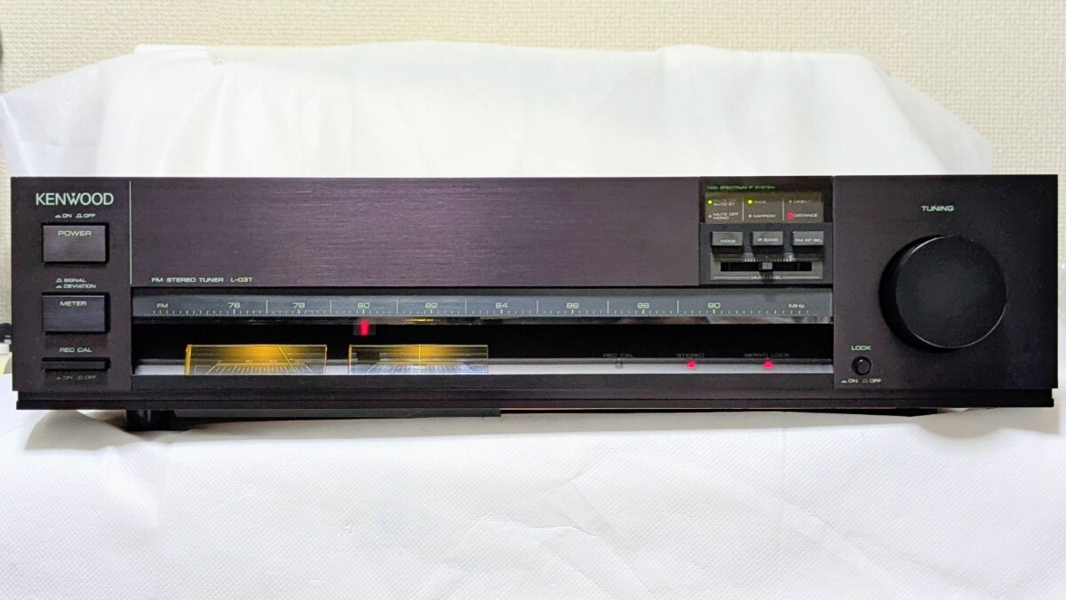 調整済・完動美品・7割引】L-03T KENWOOD 定価132,000円 調整済、美品