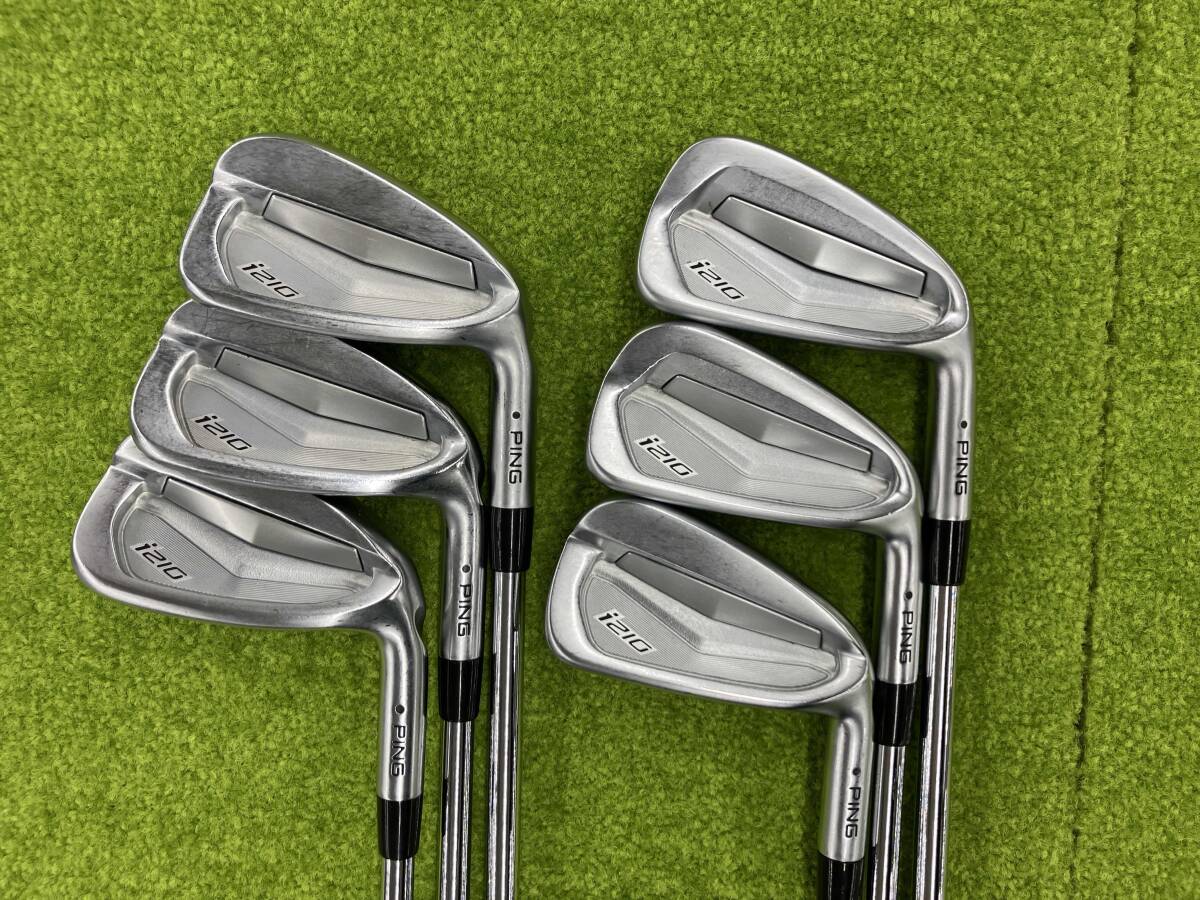 ピン i210 アイアン 6本セット [NS PRO 950GH フレックス：R