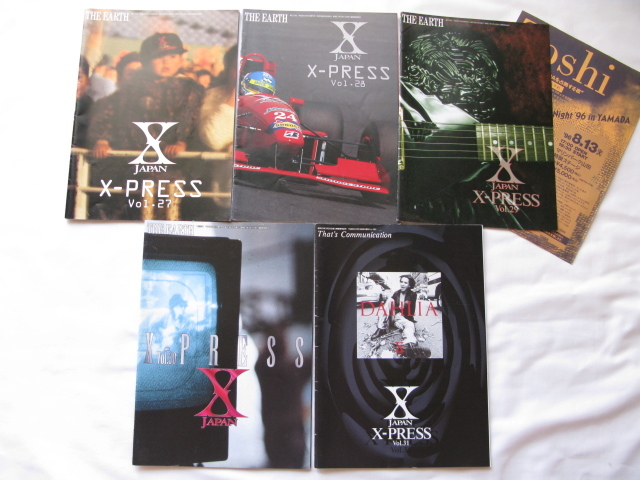 Yahoo!オークション -「x japan ツアーパンフレット」の落札相場・落札価格