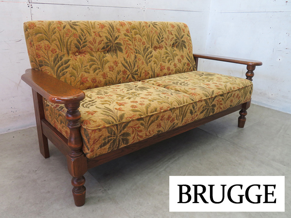 Yahoo!オークション -「三越家具 ブルージュ」(ソファ、ソファベッド