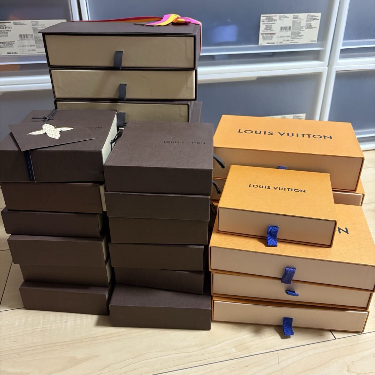 Yahoo!オークション -「ルイヴィトン 空箱 長財布」の落札相場・落札価格