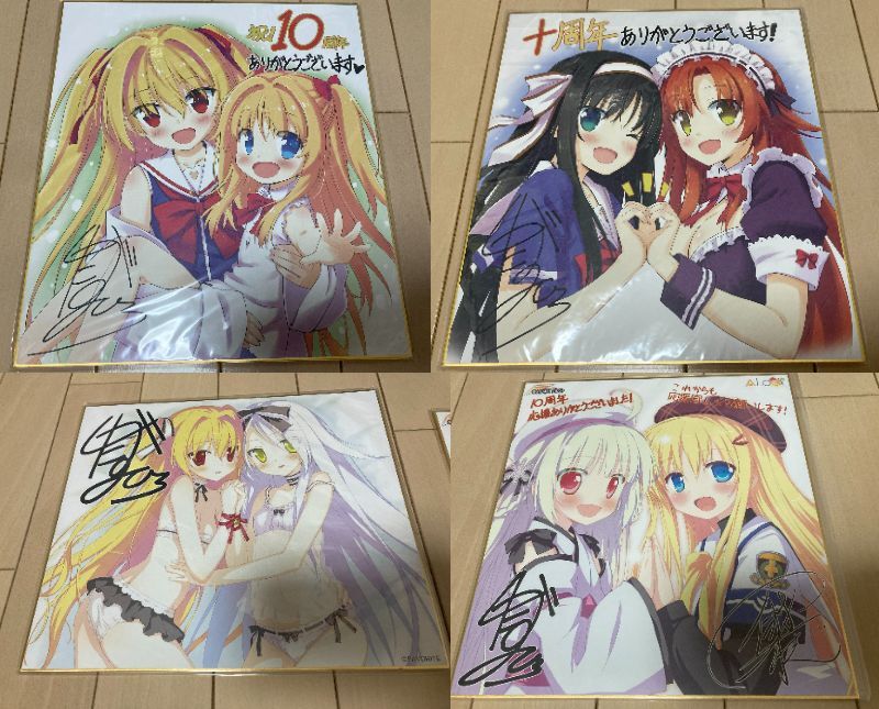 Yahoo!オークション -「favorite 色紙」(コミック、アニメグッズ) の