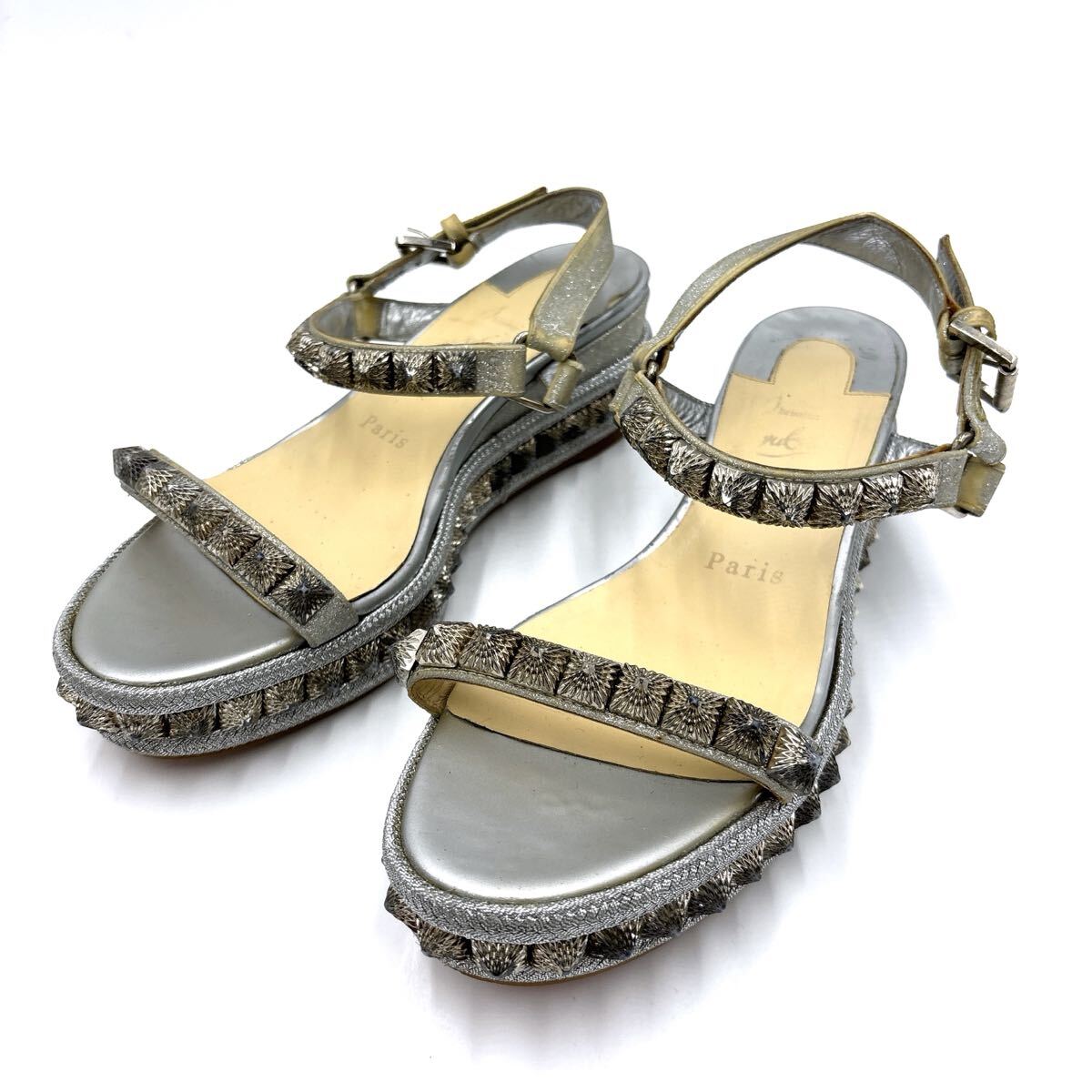 2026年最新】Yahoo!オークション -クリスチャンルブタン サンダル