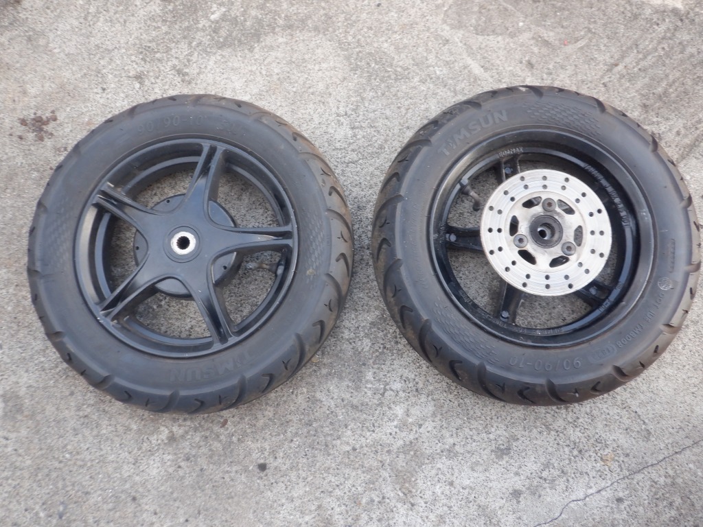 Yahoo!オークション -「ジョグ zr ホイール」(セット) (ヤマハ用)の