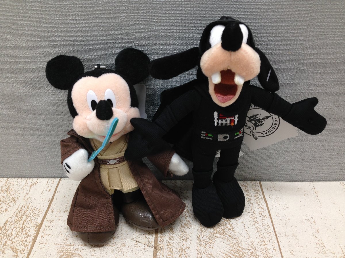 Yahoo!オークション -「スターウォーズ ミッキー ぬいぐるみ」の落札