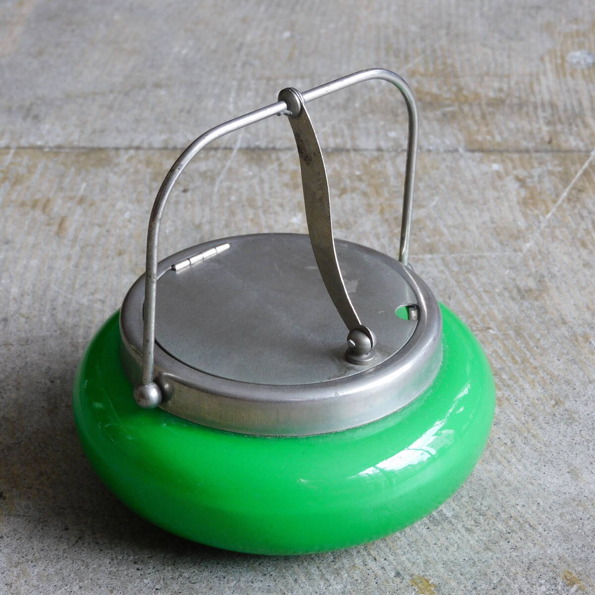 希少】唐草文様のあめや瓶 菓子瓶 キャンディポット レトロ瓶 希少