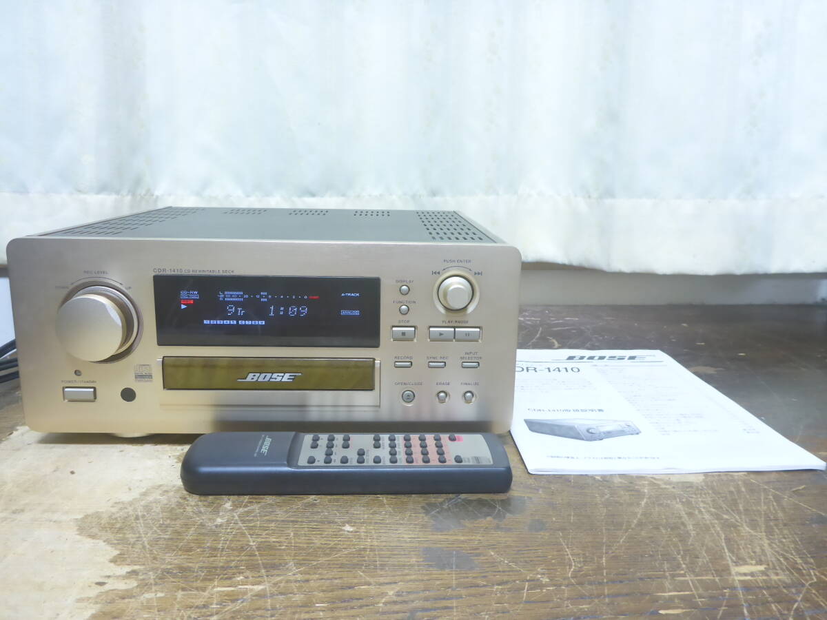 Yahoo!オークション -「bose cdr-1410」の落札相場・落札価格