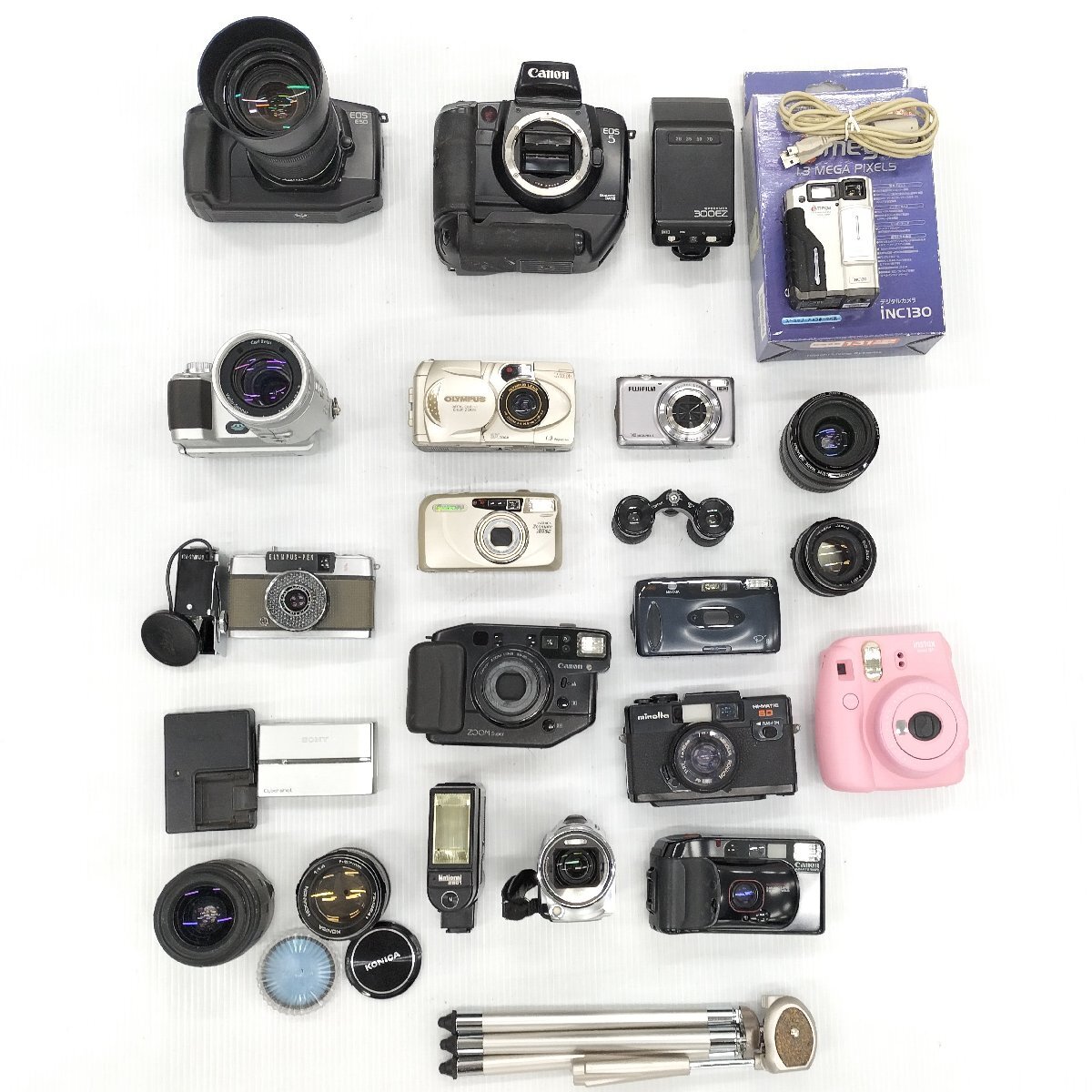 ジャンク品】デジタルカメラ35台 まとめ デジカメ他ジャンク品まとめ