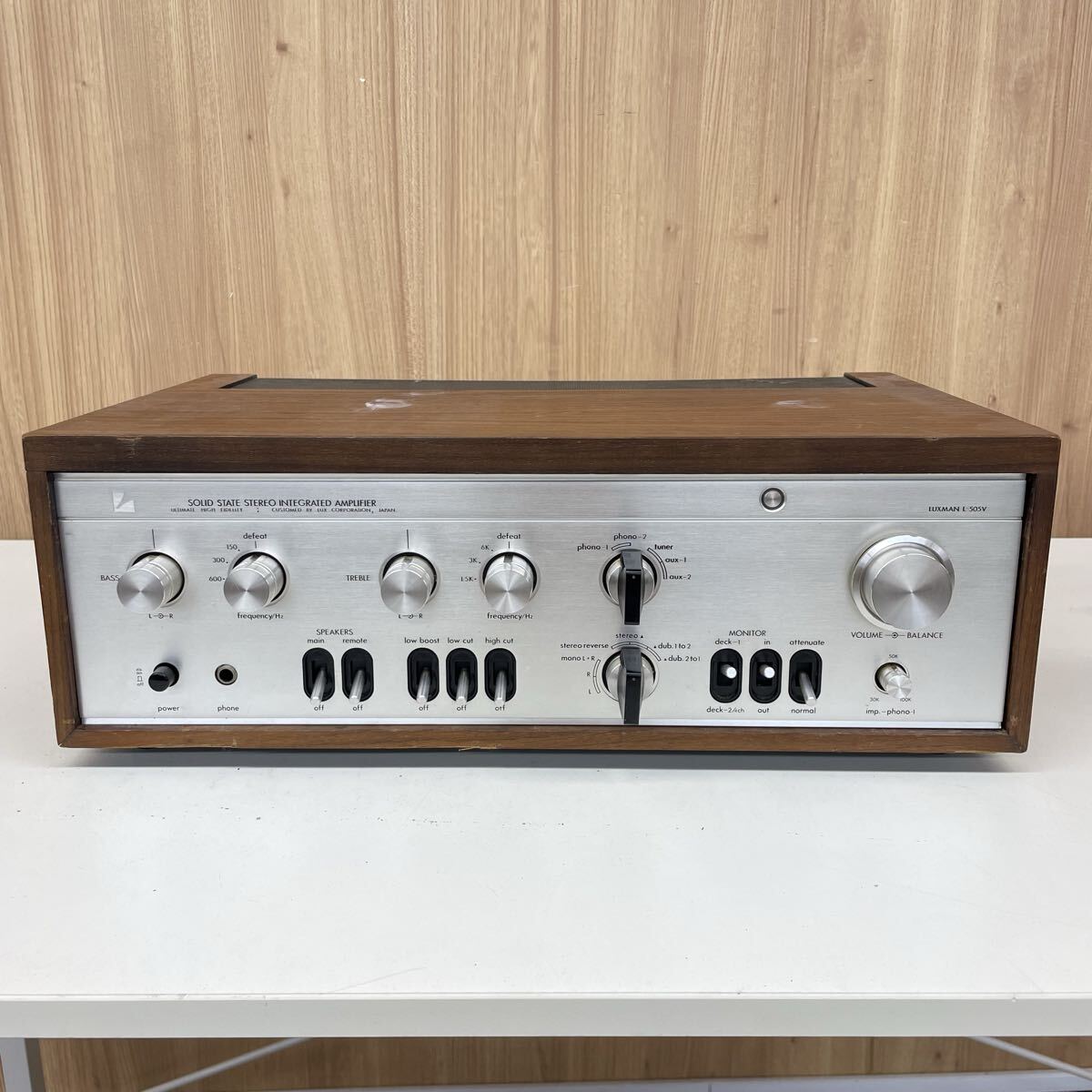 Yahoo!オークション -「luxman l-505v」の落札相場・落札価格