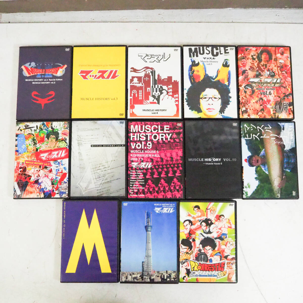 Yahoo!オークション -「muscle history」(DVD) の落札相場・落札価格