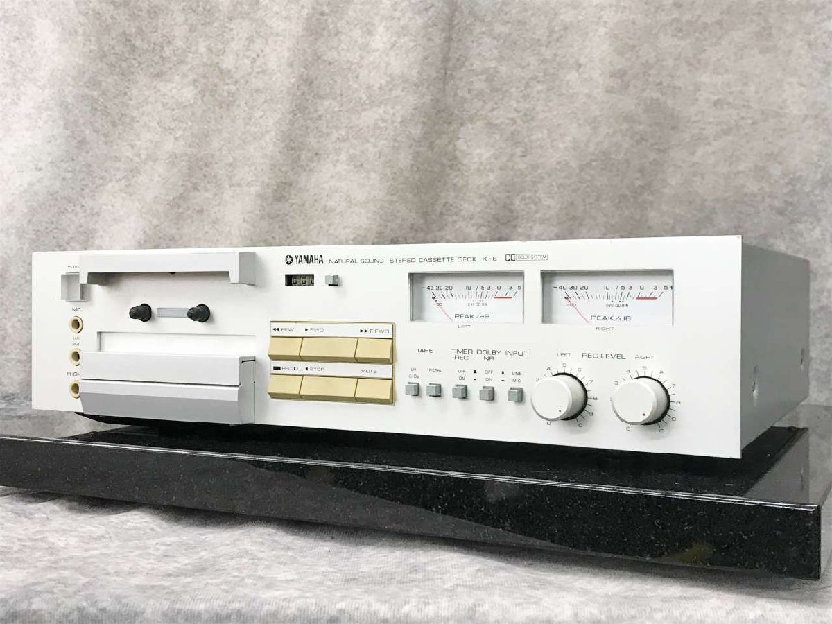 Yahoo!オークション -「yamaha k-6」(カセットデッキ) (オーディオ機器