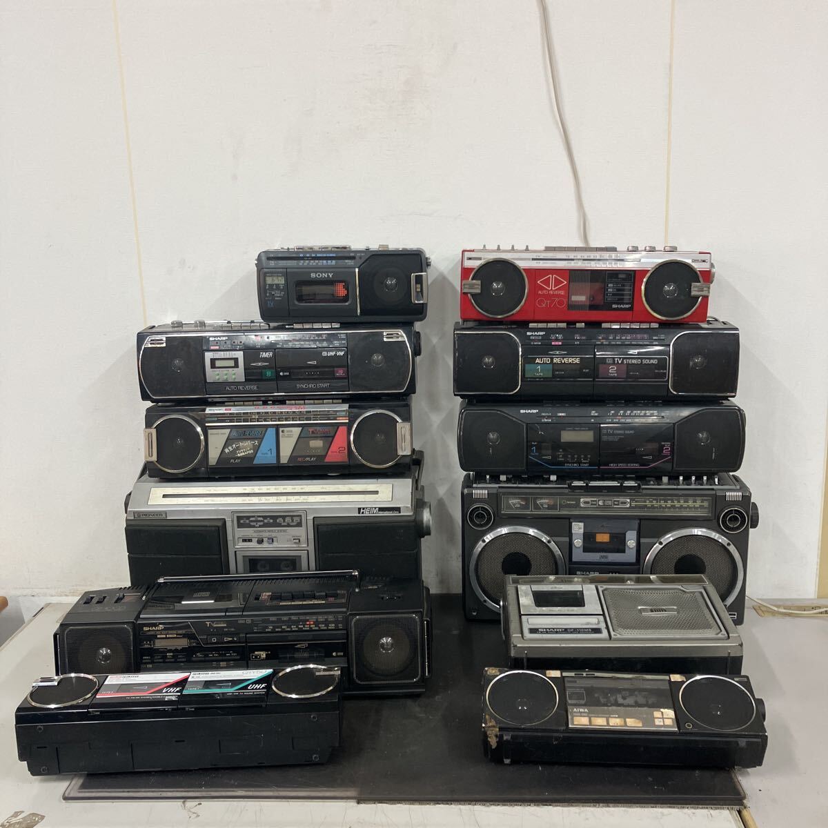 Yahoo!オークション -「cd70」(ラジカセ) (カセットデッキ)の落札相場