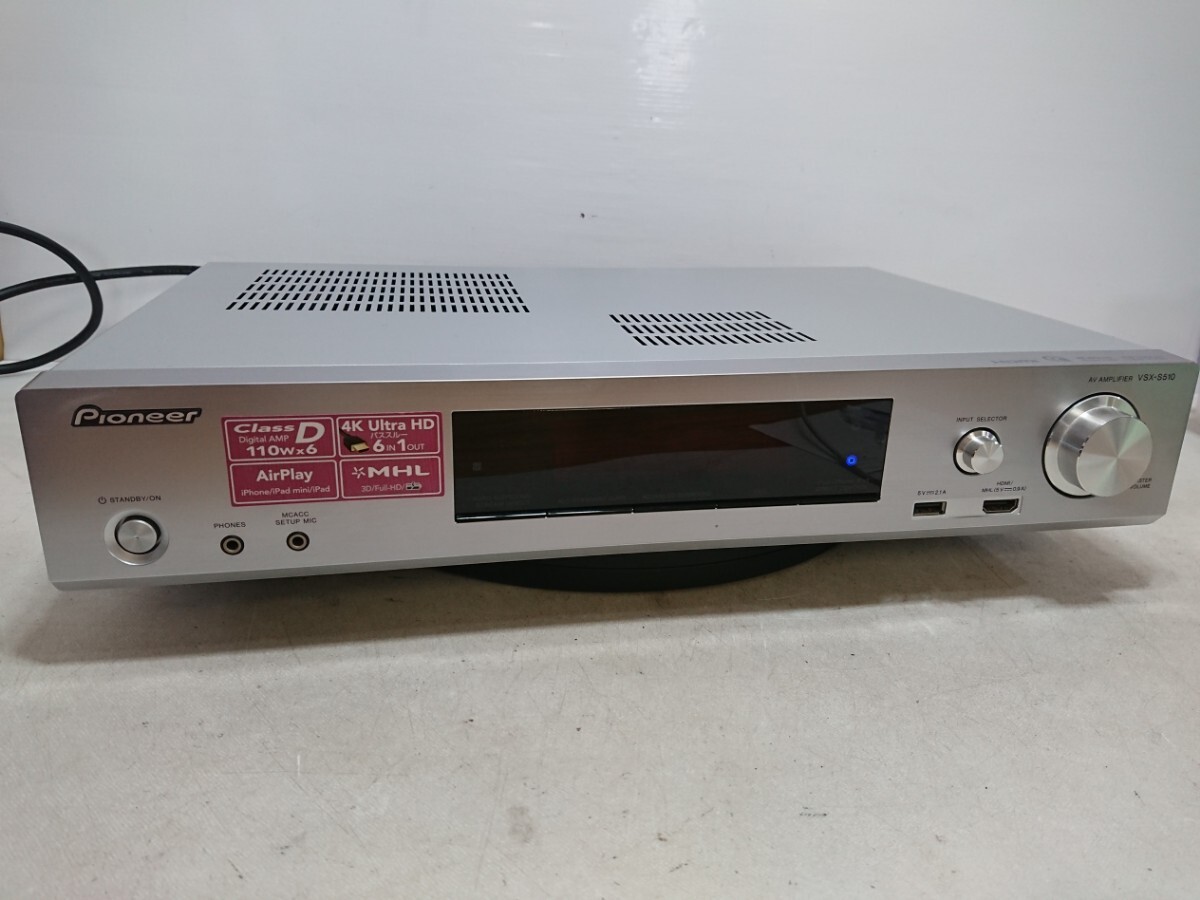 Yahoo!オークション -「vsx-s510 pioneer パイオニア avアンプ」の落札