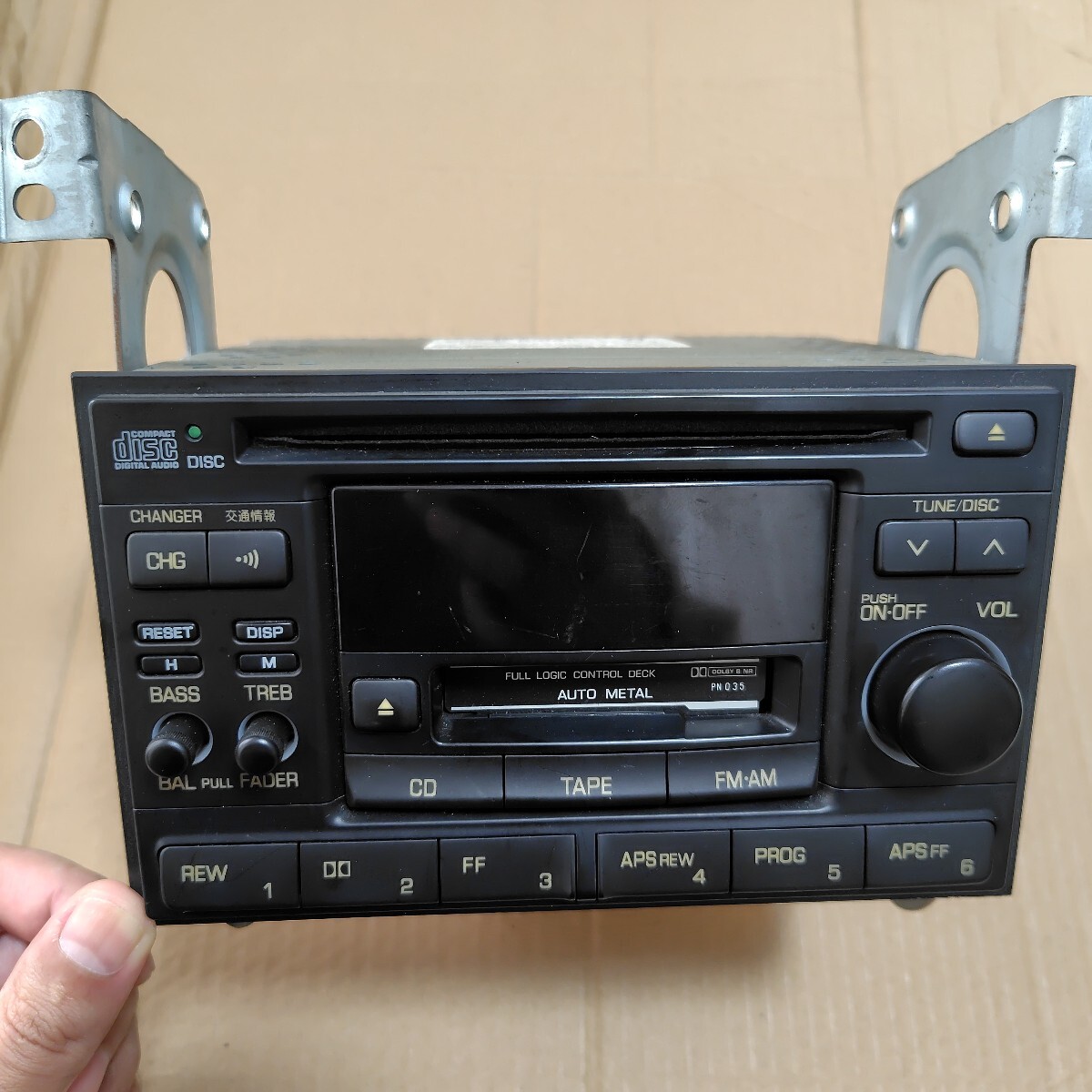 Yahoo!オークション -「日産 純正オーディオ」(CD＆カセットプレイヤー