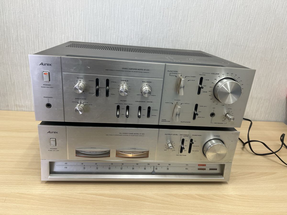 Yahoo!オークション -「aurex アンプ」の落札相場・落札価格