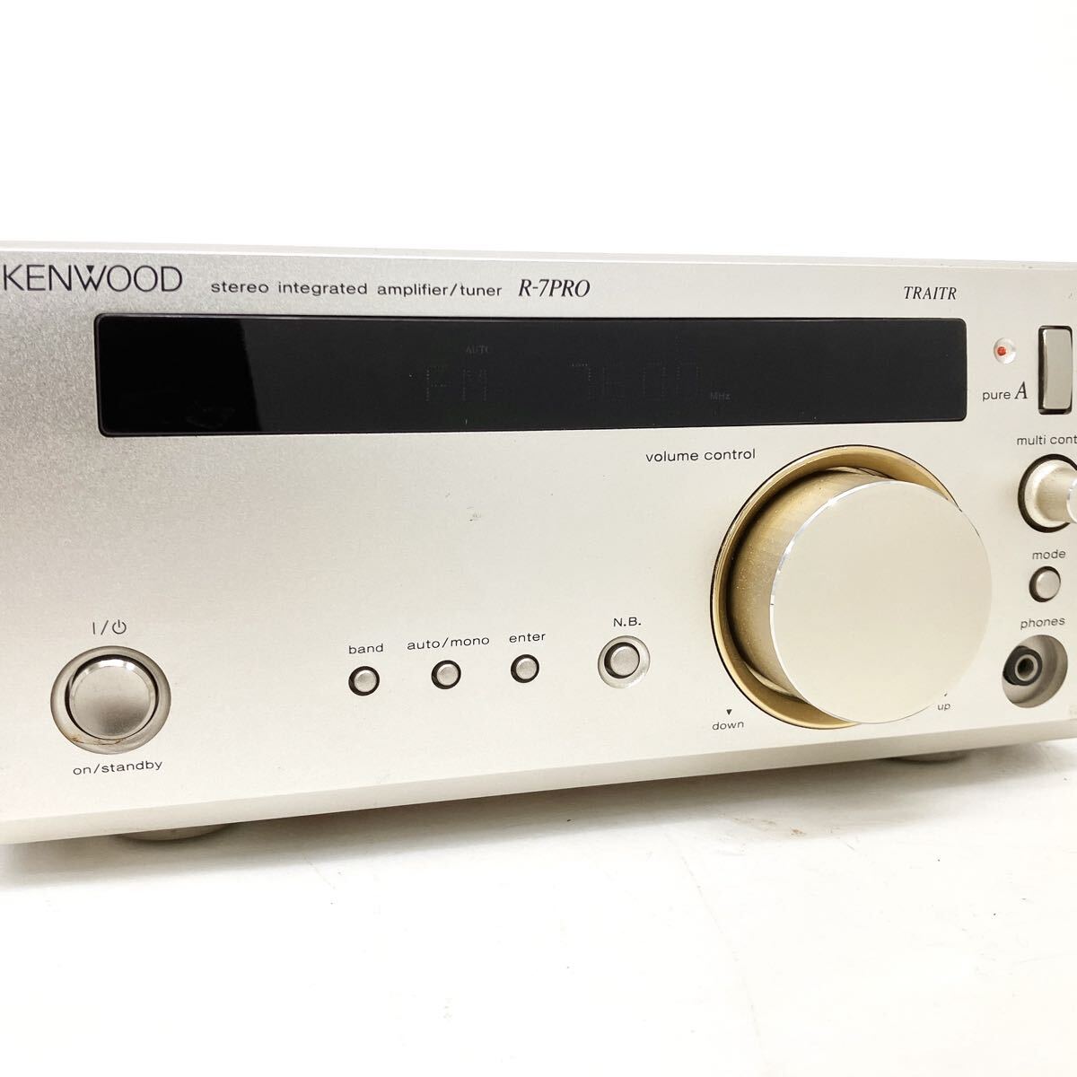 Yahoo!オークション -「kenwood r-7pro」(アンプ) (オーディオ機器)の